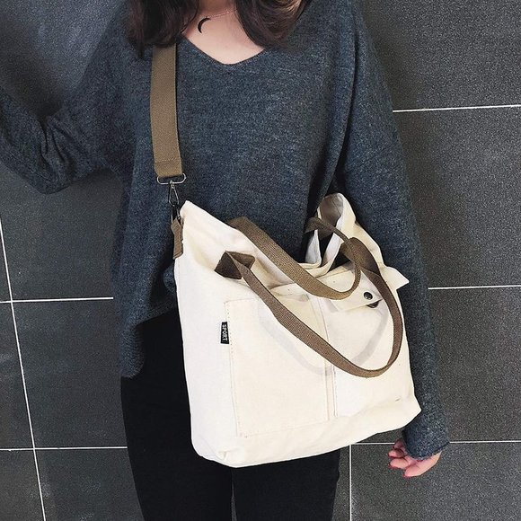 Lux N Handbags - New Lux N Women's canvas Crossbody Bag